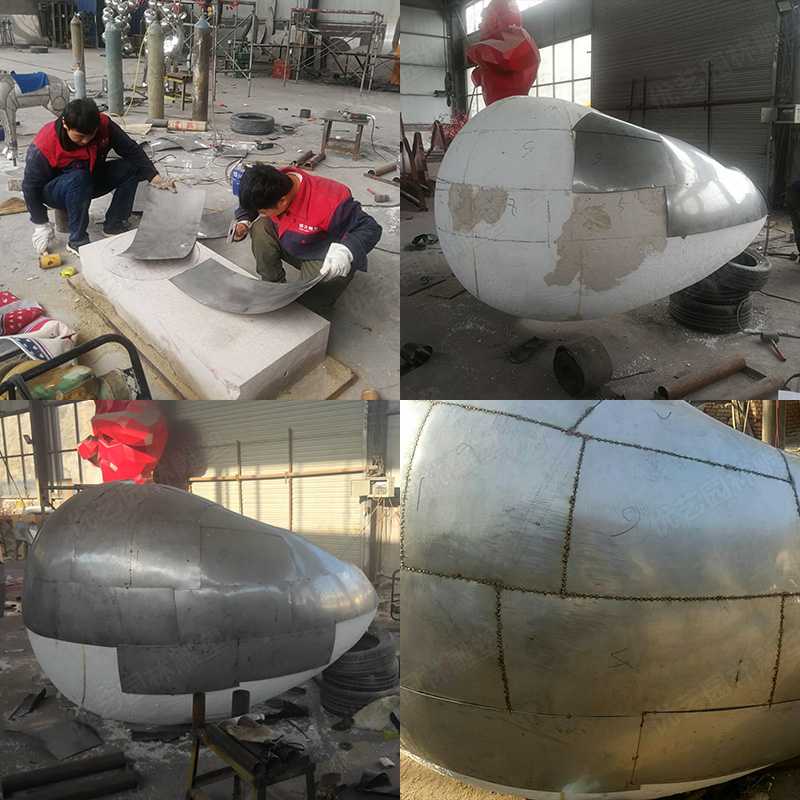 不銹鋼雕塑制作廠家，定制大型不銹鋼雕塑
