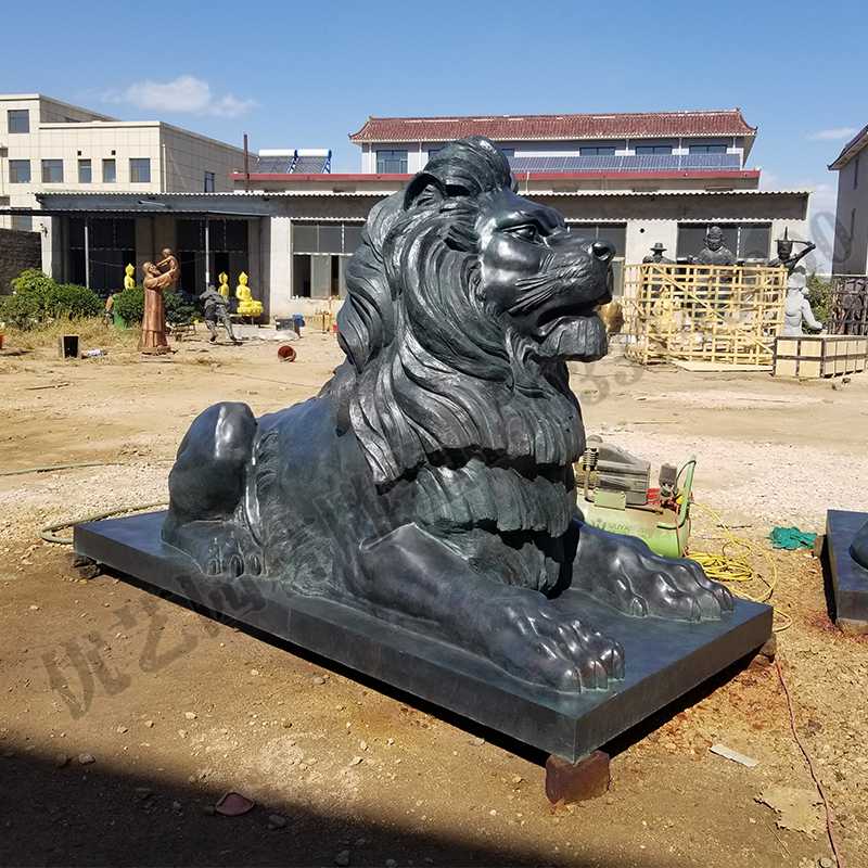 匯豐銅獅子，銅雕塑廠家，歐式銅獅子，銀行銅獅子雕塑