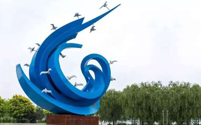 不銹鋼園林景觀(guān)雕塑